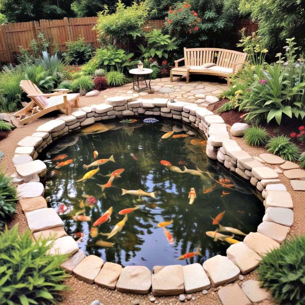 install a garden pond