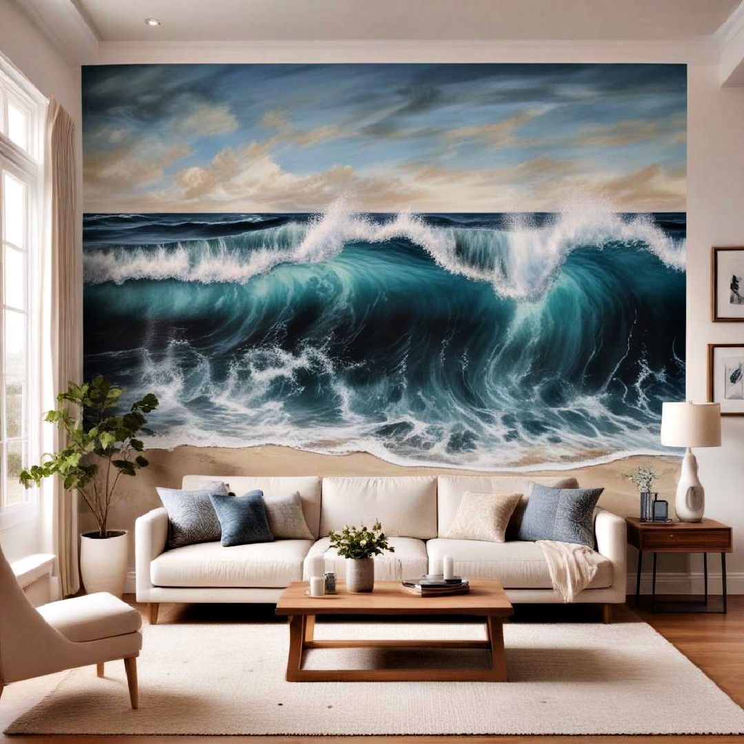 integrate ocean themed murals