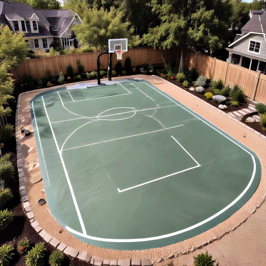 interactive sports courts for family fun