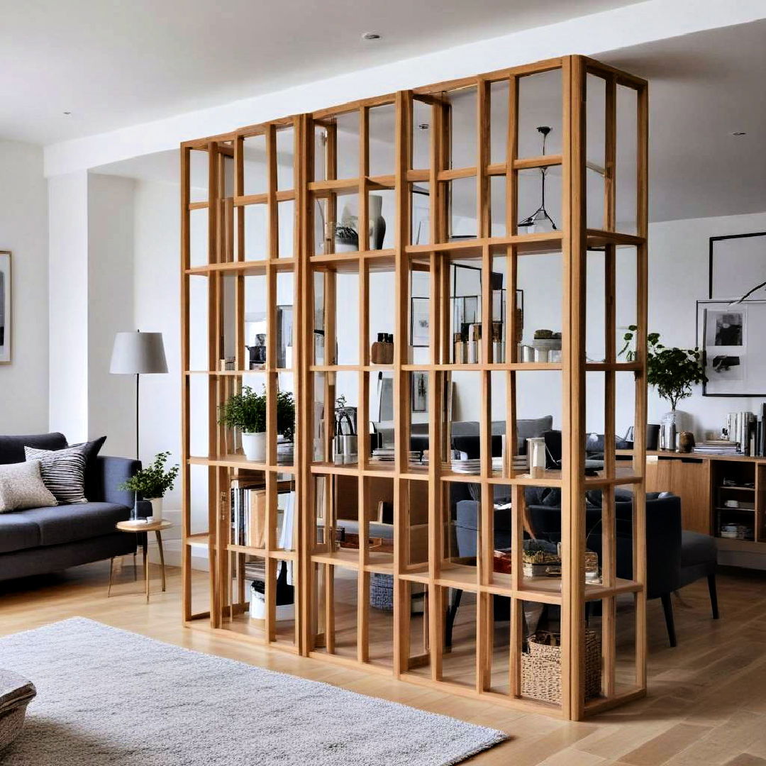 introduce a room divider