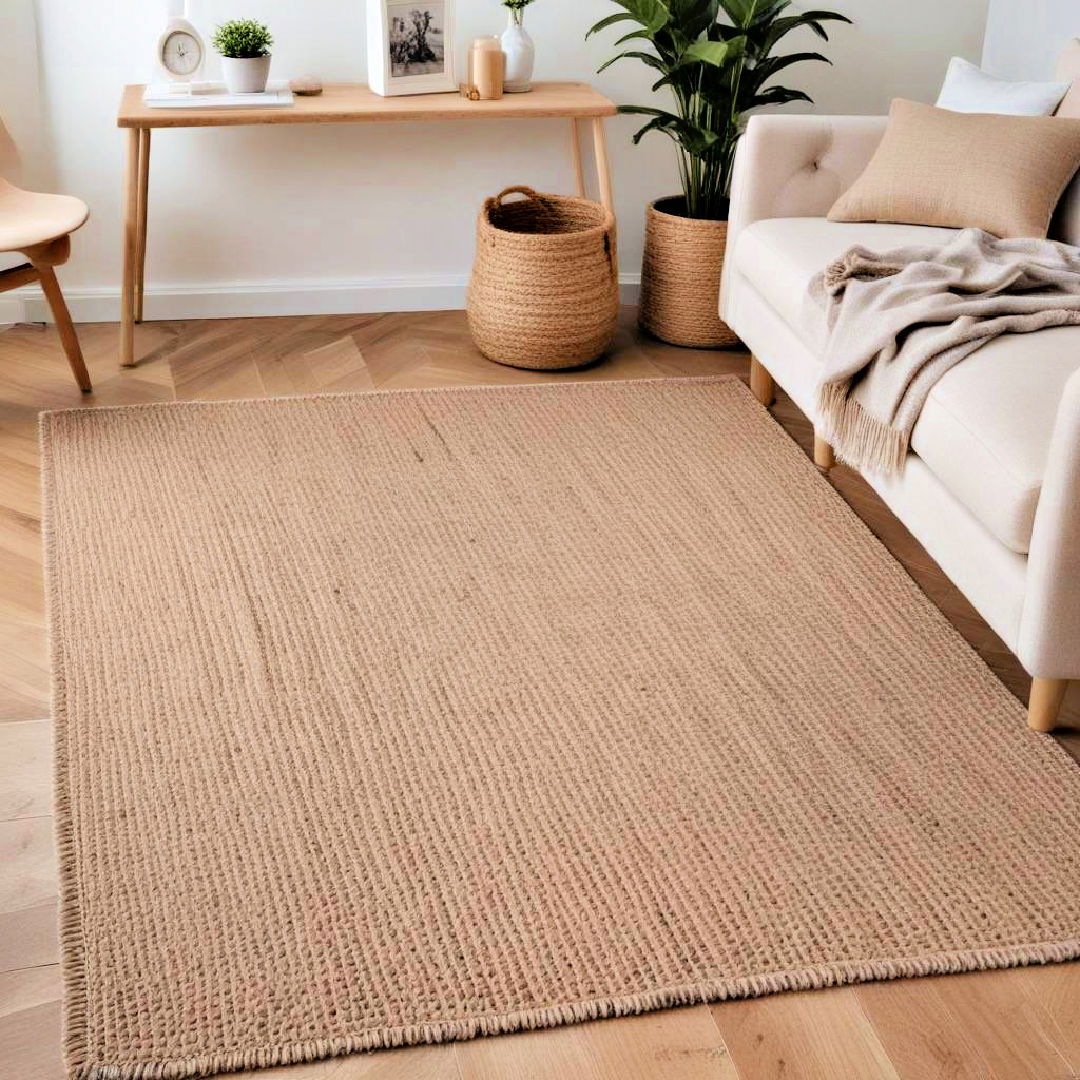 jute rugs earthy bedroom