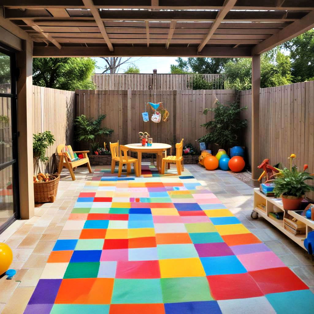 kid friendly play area