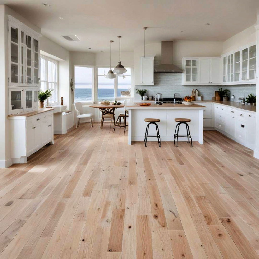 light wood floors