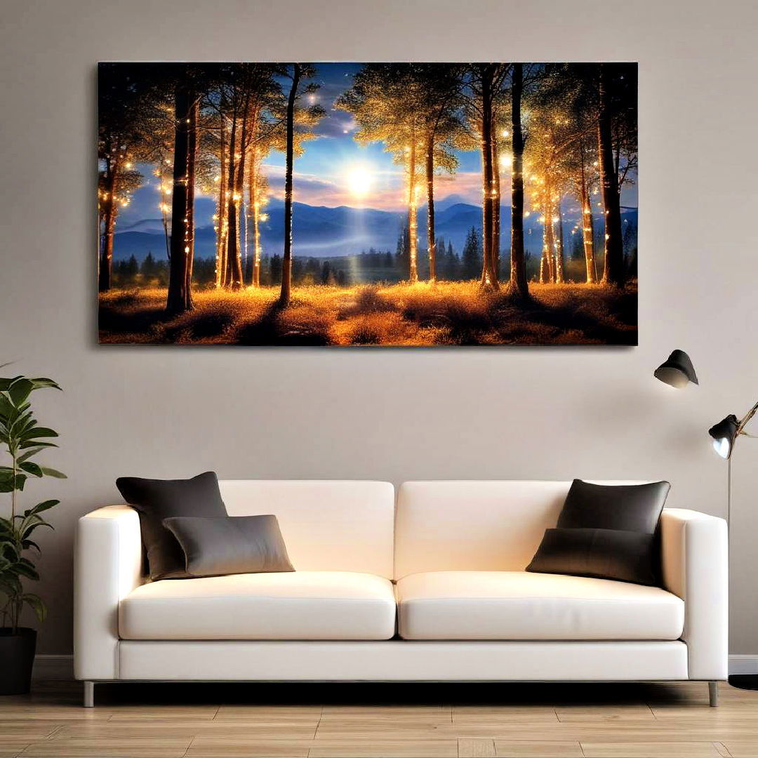 lighted canvas art