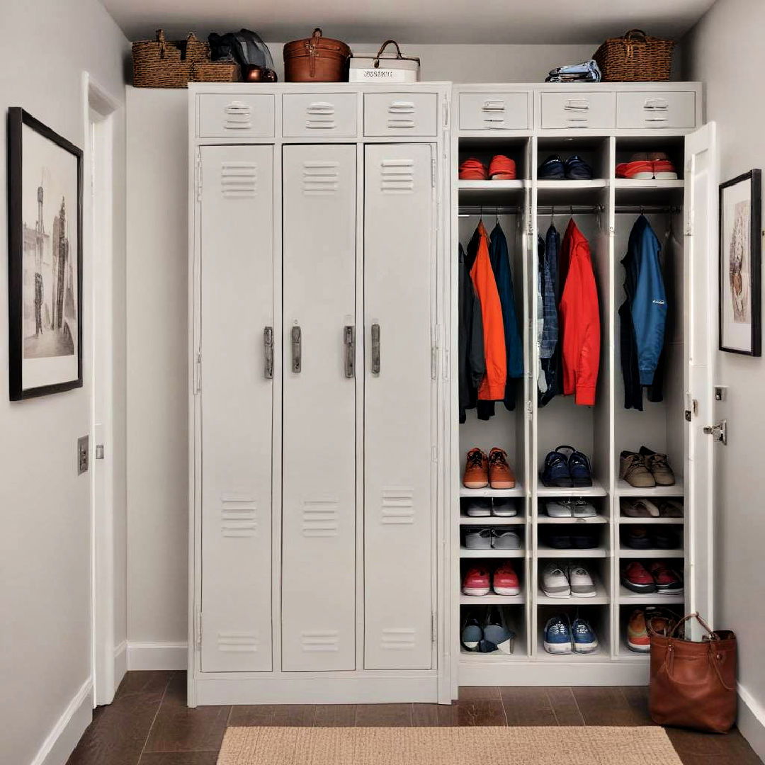 locker style closet