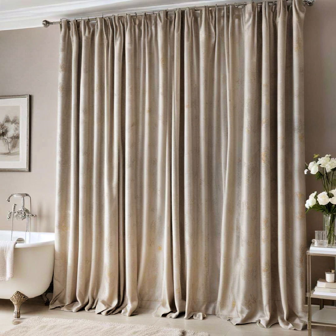 luxury fabric curtains