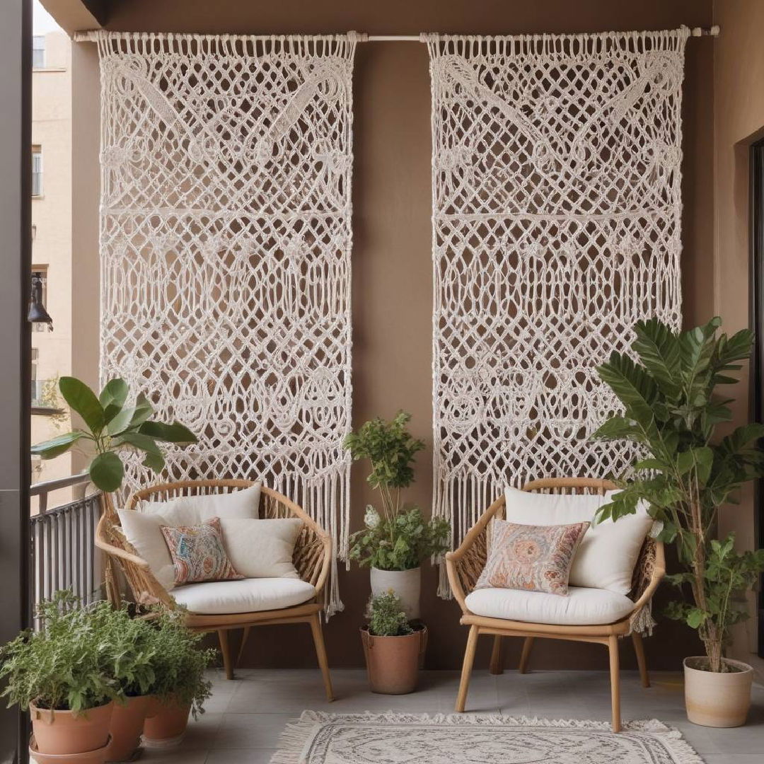 macrame screens