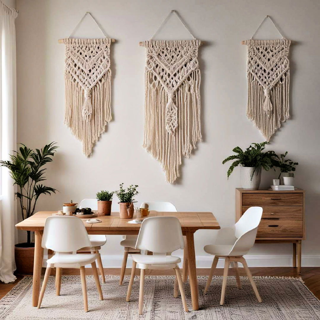 macrame wall hangings