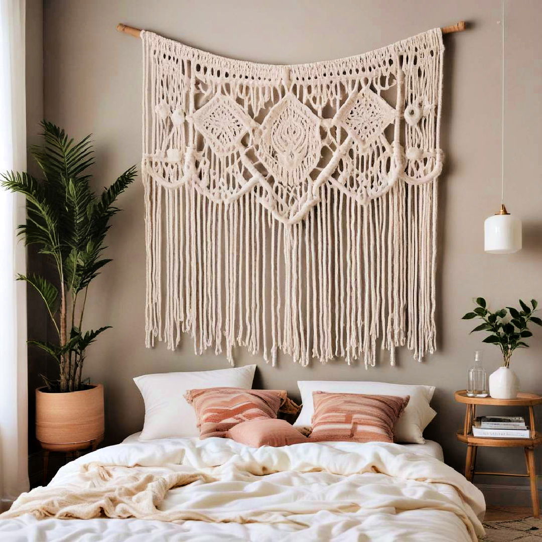 macramé wall hangings