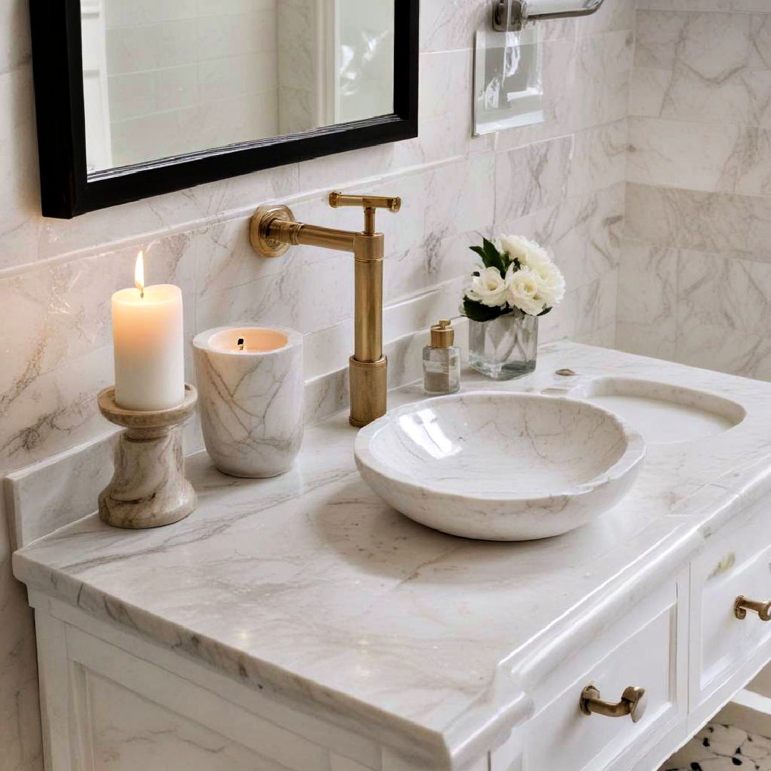 marble accent pieces