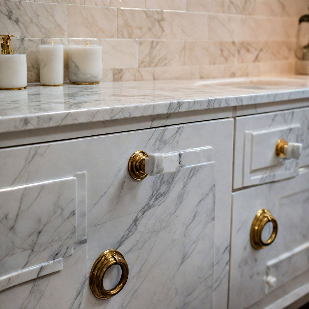 marble cabinet pulls