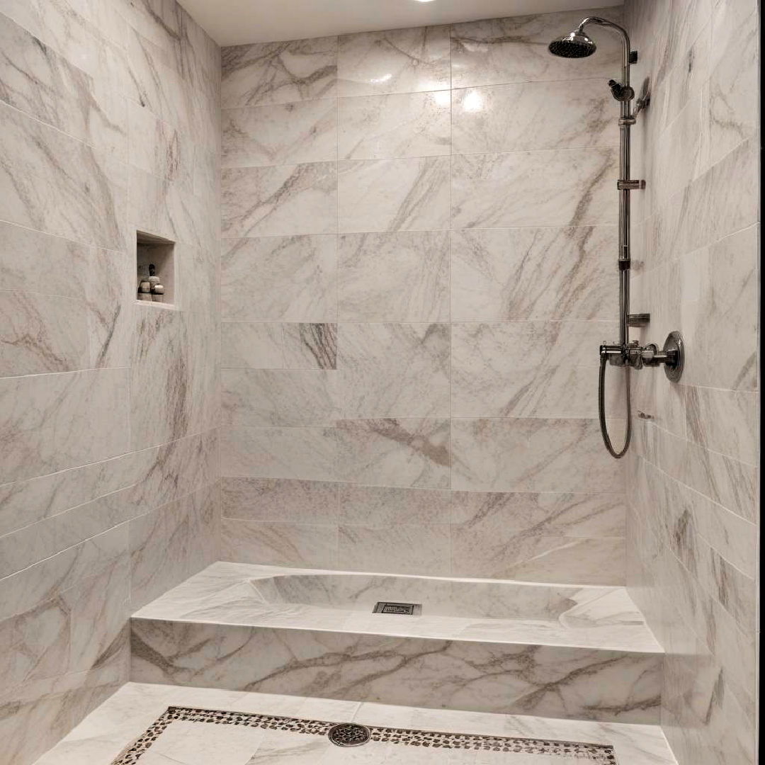 marble shower sills