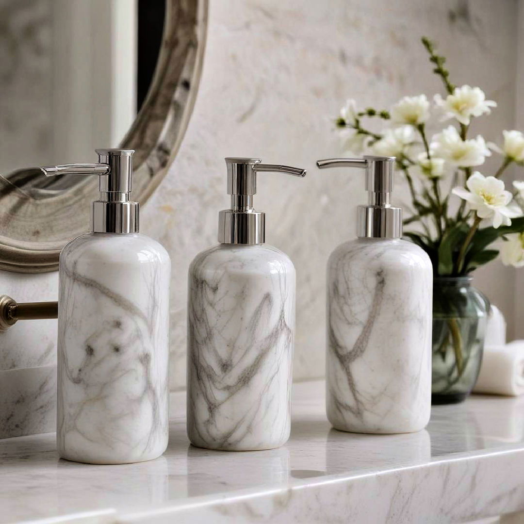 marble soap dispensers