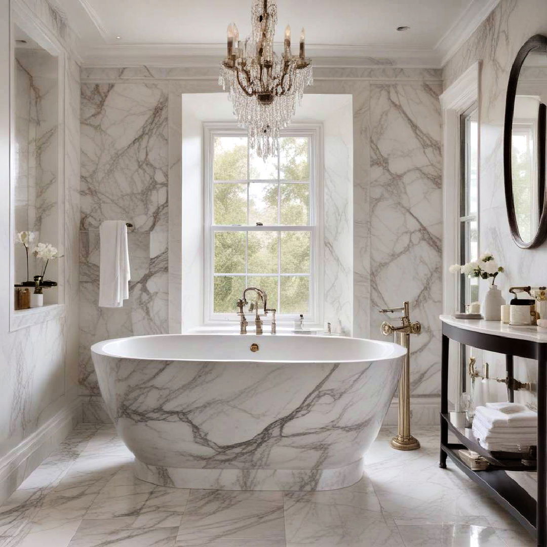 marble tub