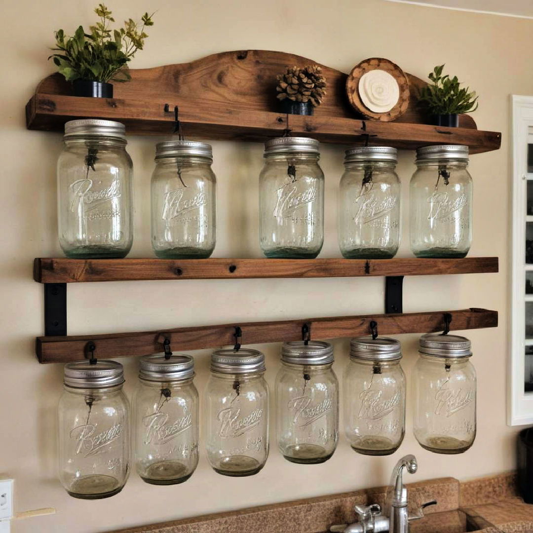 mason jar accents