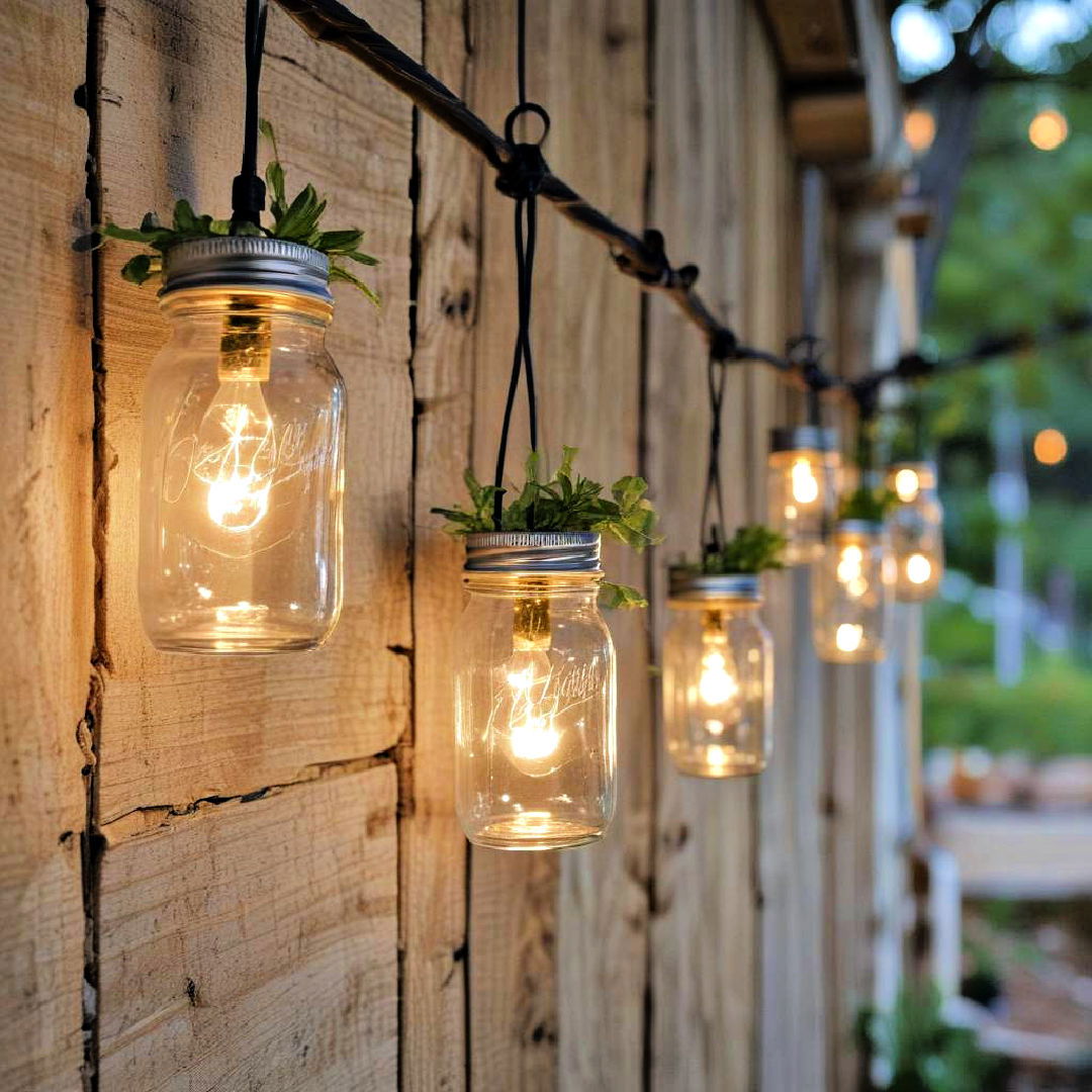 mason jar lights