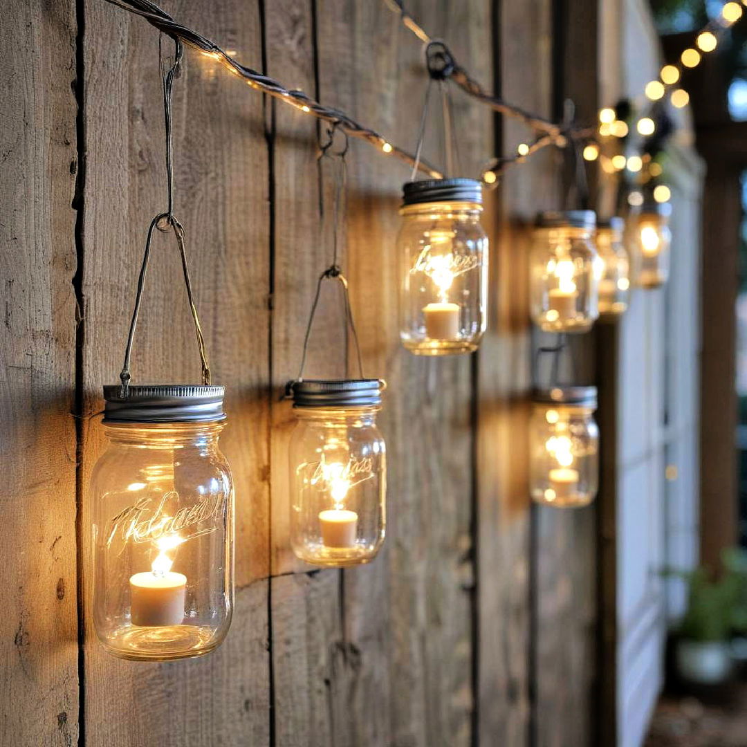 mason jar lights