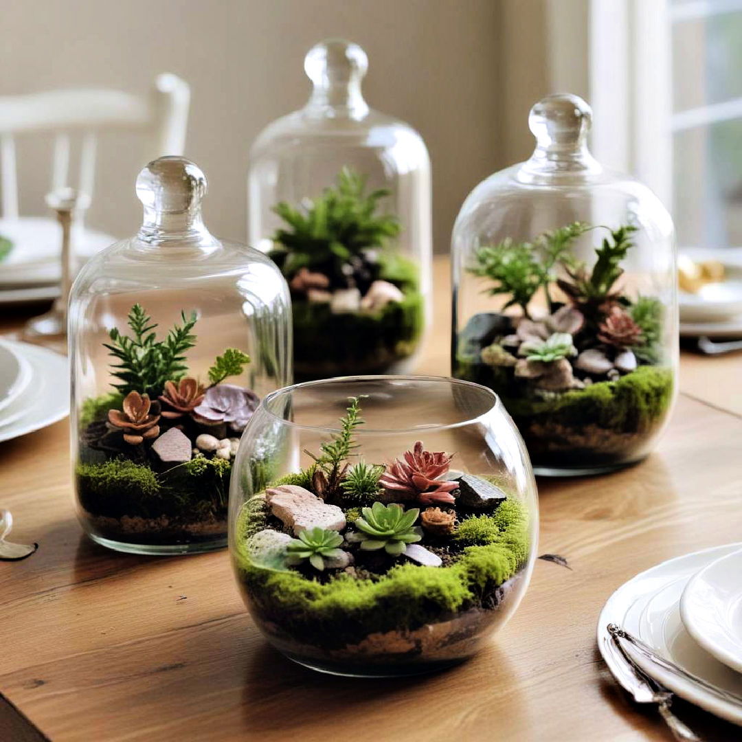 miniature terrariums