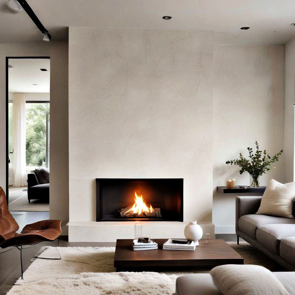 minimalist fireplaces