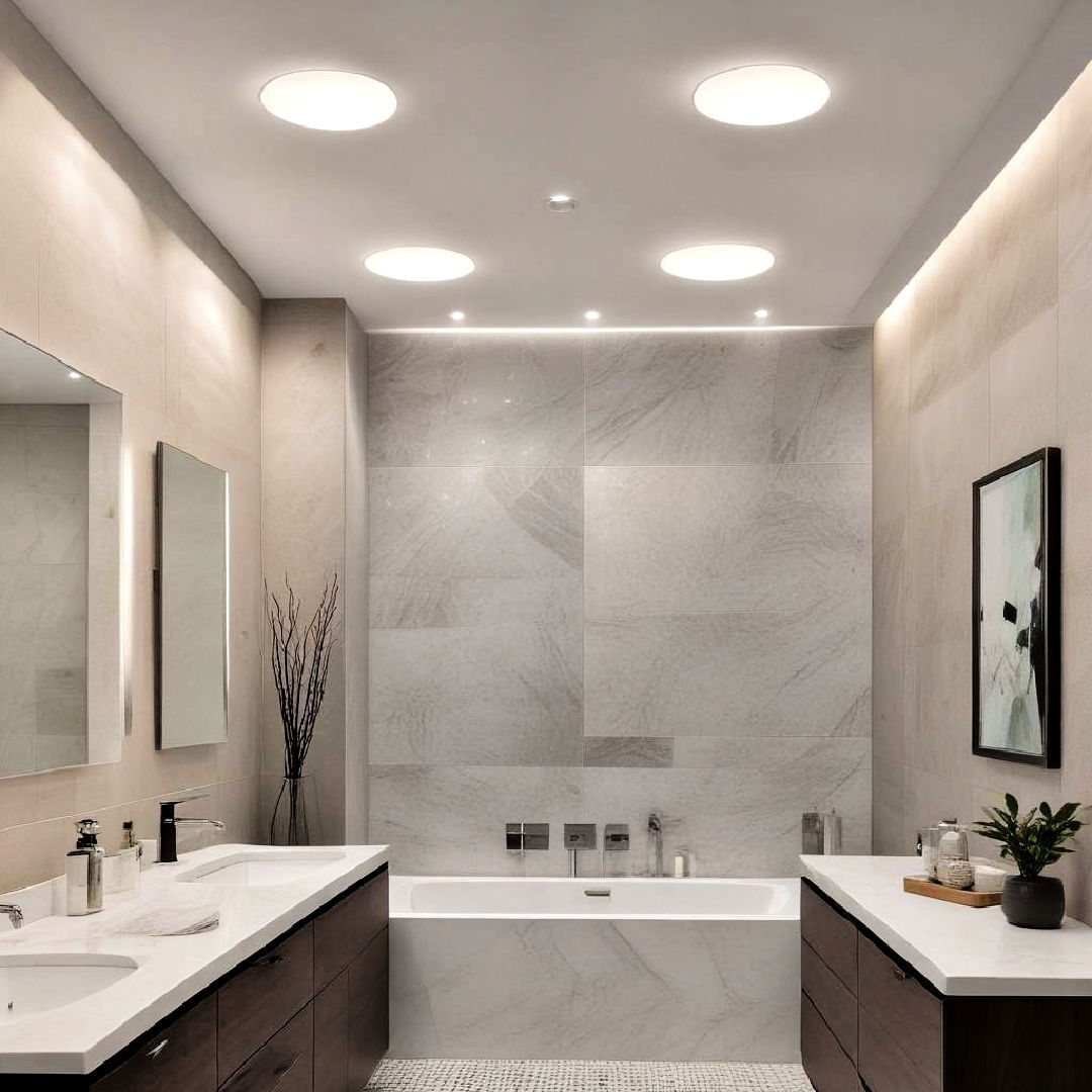 modern recessed lighting