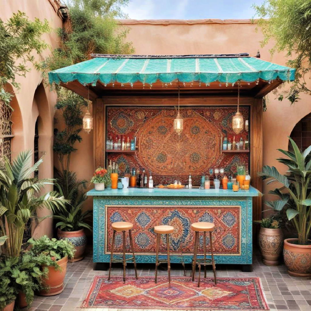 moroccan oasis bar