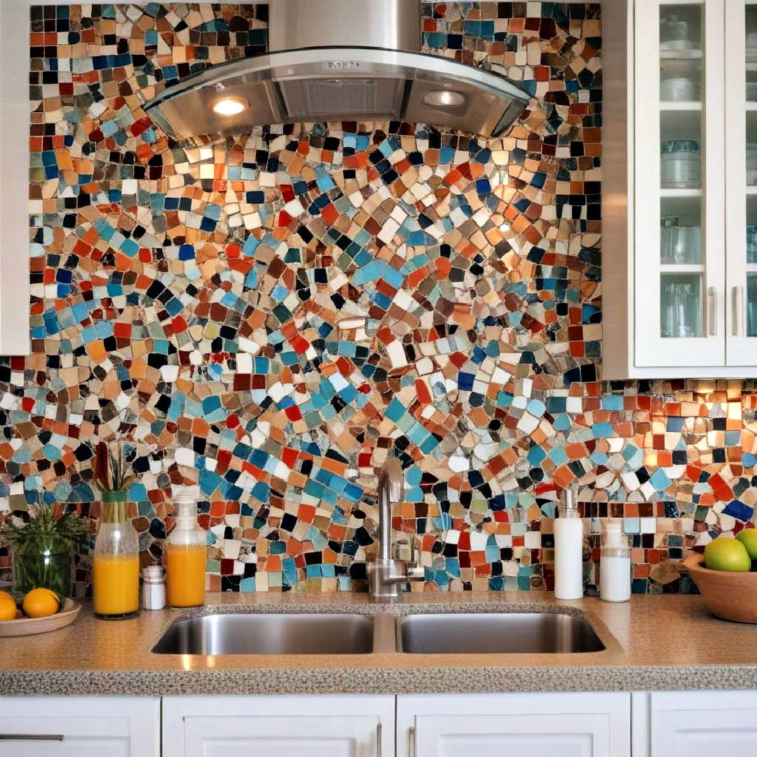 mosaic backsplash