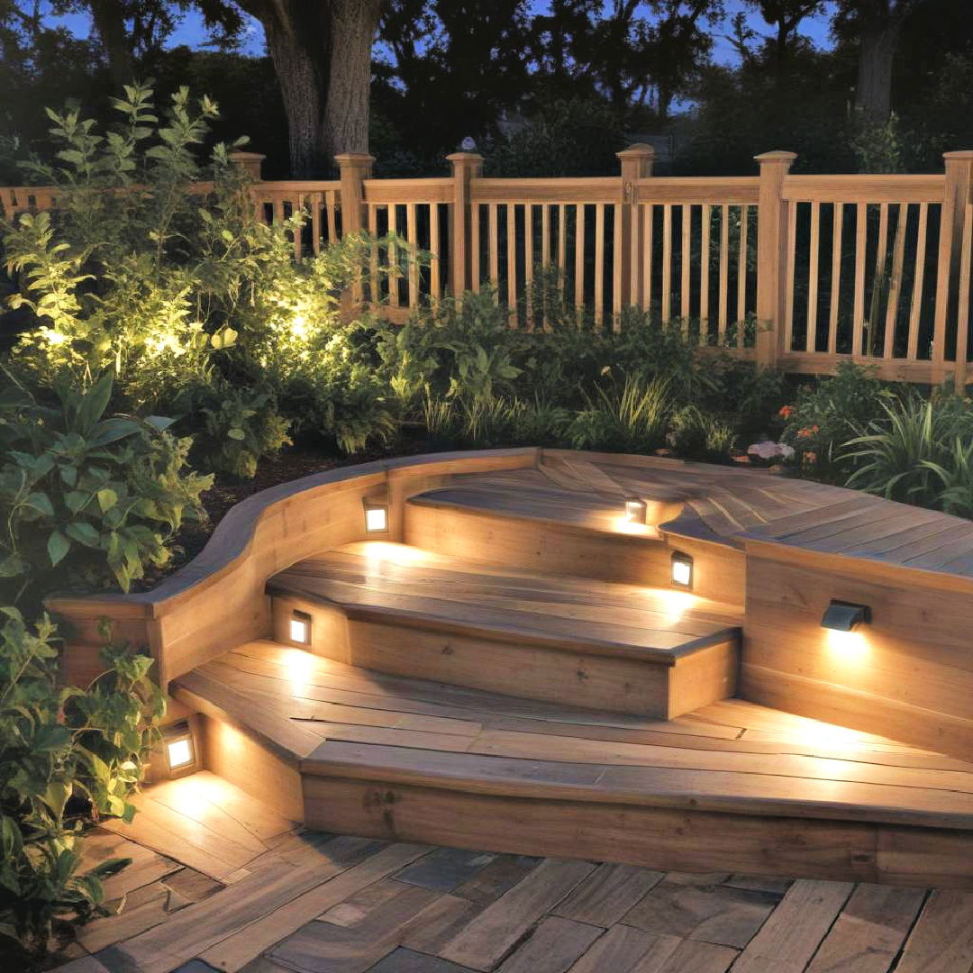 motion activated deck lights