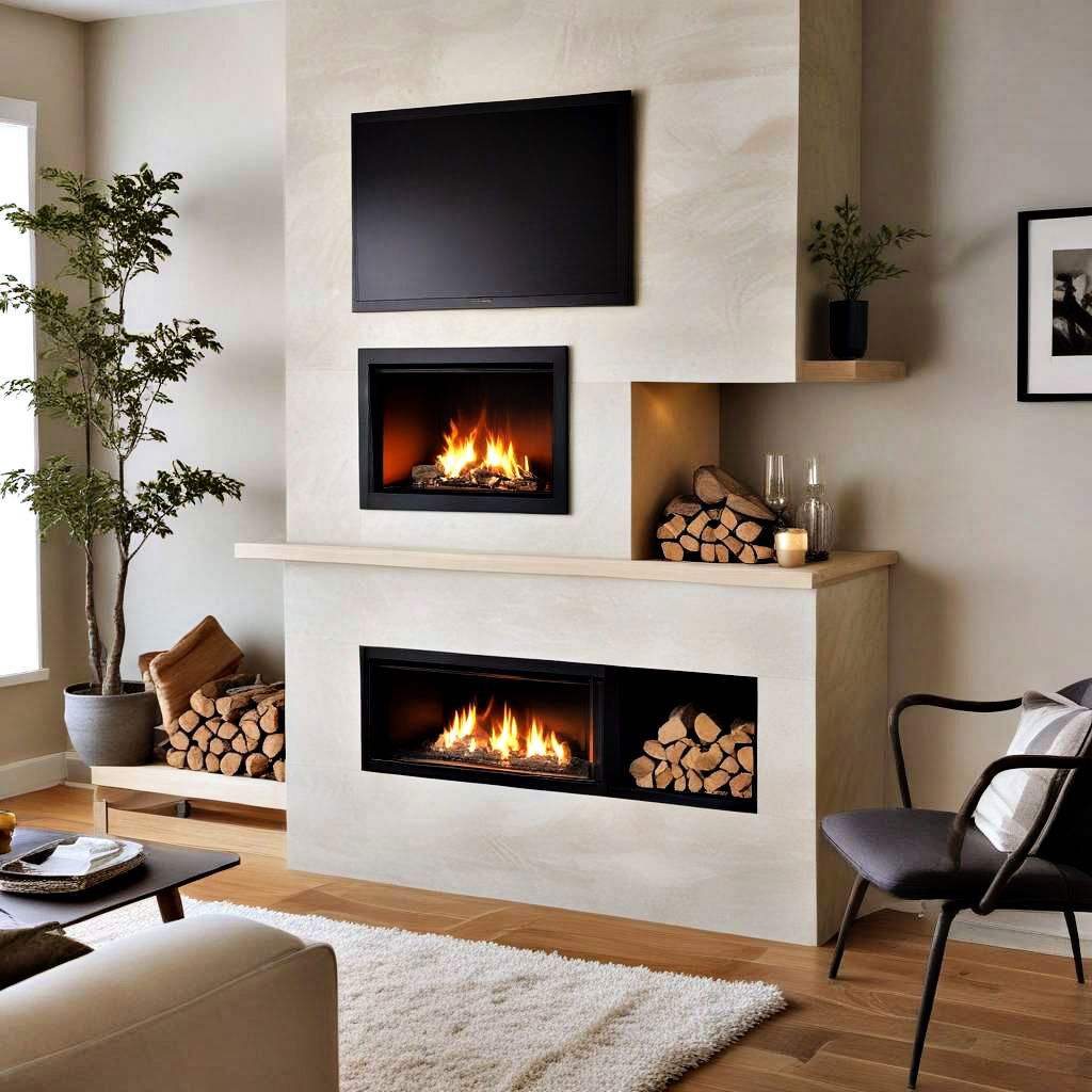 multifunctional fireplace units