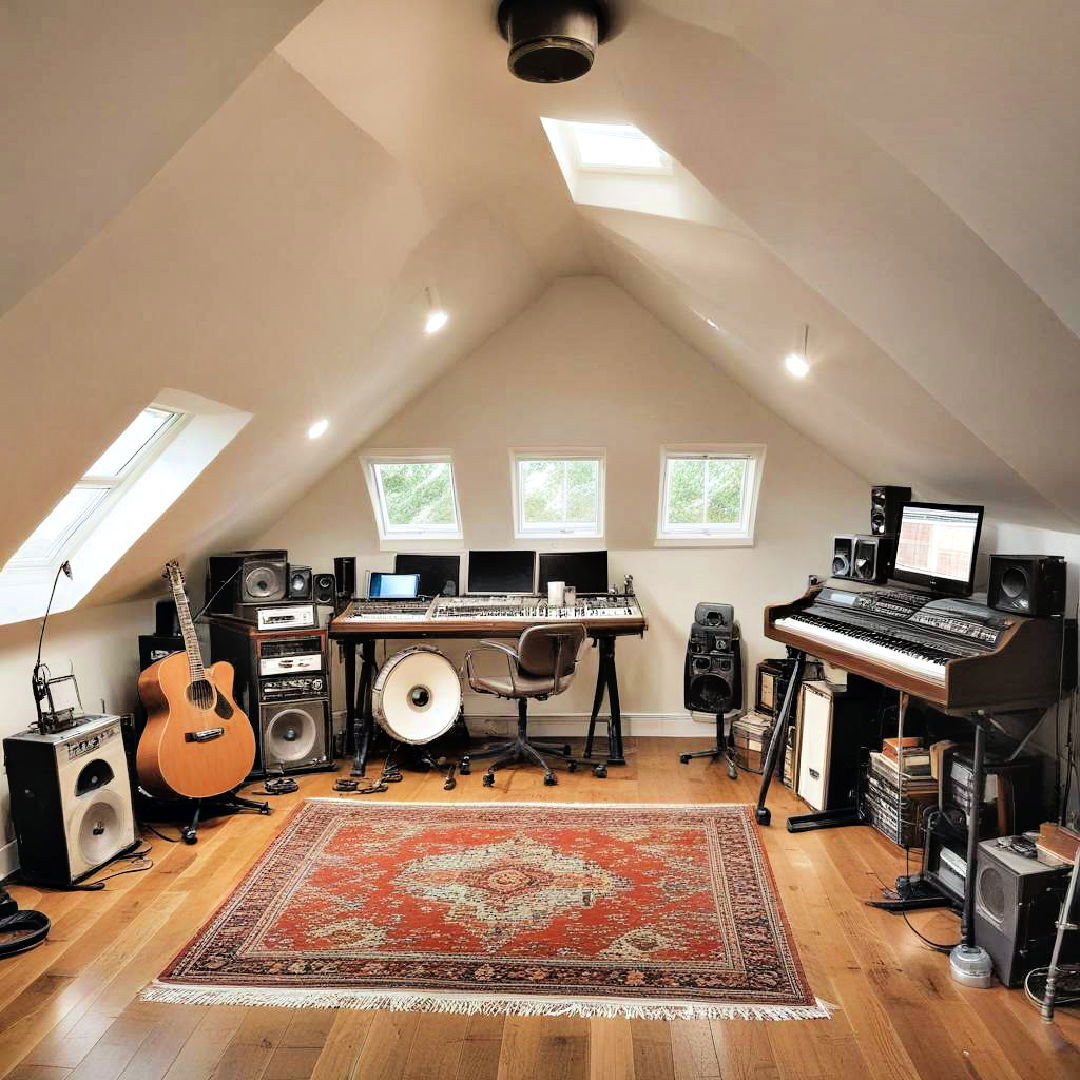 music studio sanctuary