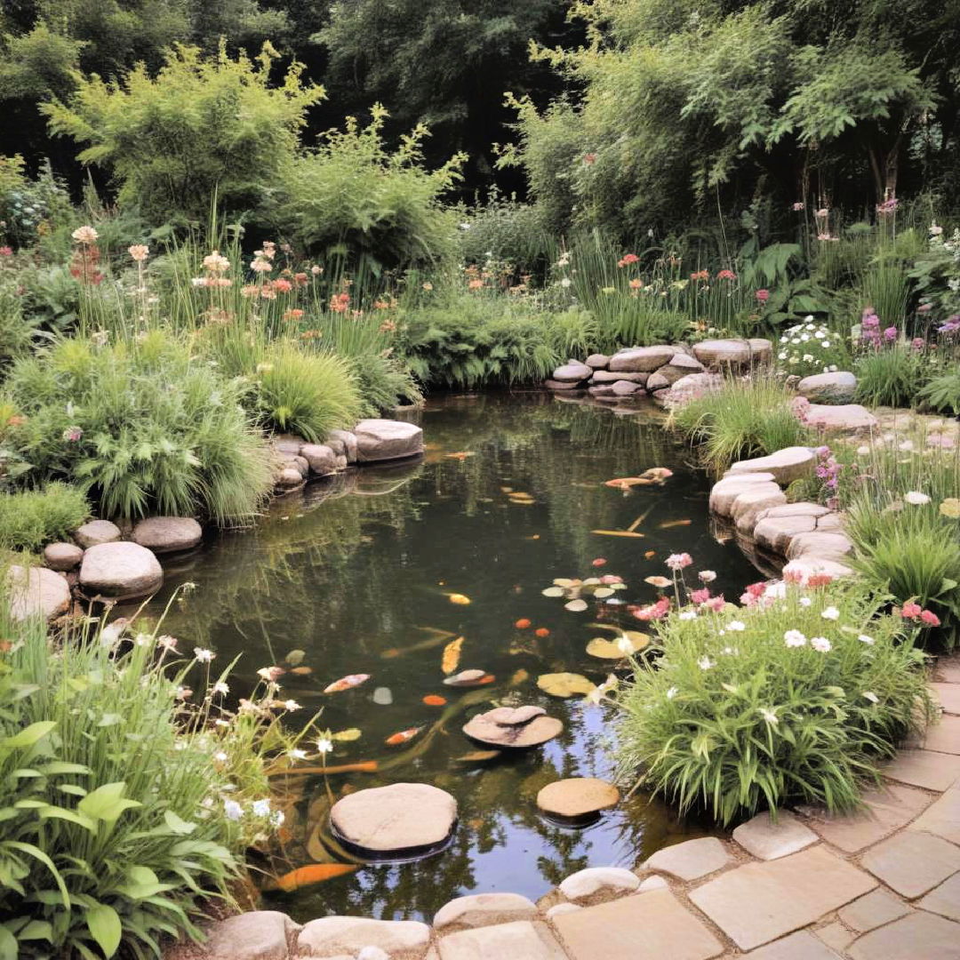 naturalistic pond features