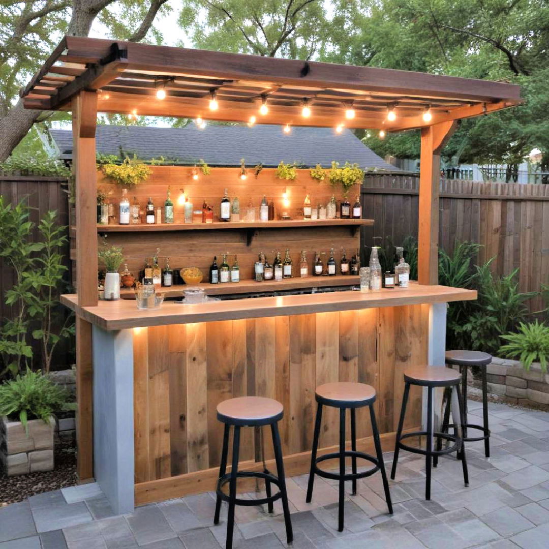 outdoor bar