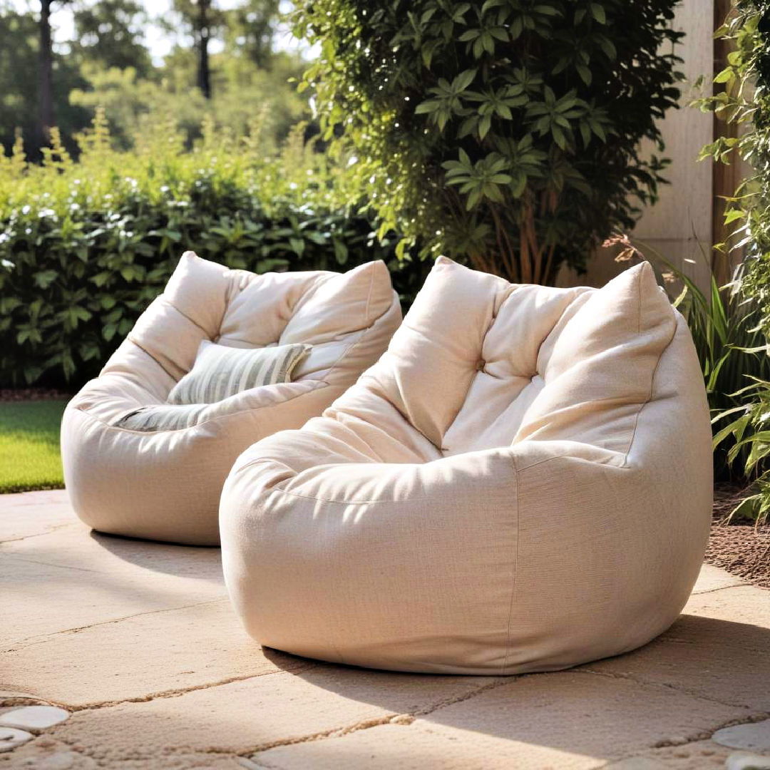 outdoor bean bag chairs