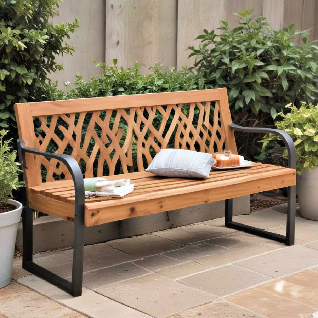 outdoor benches