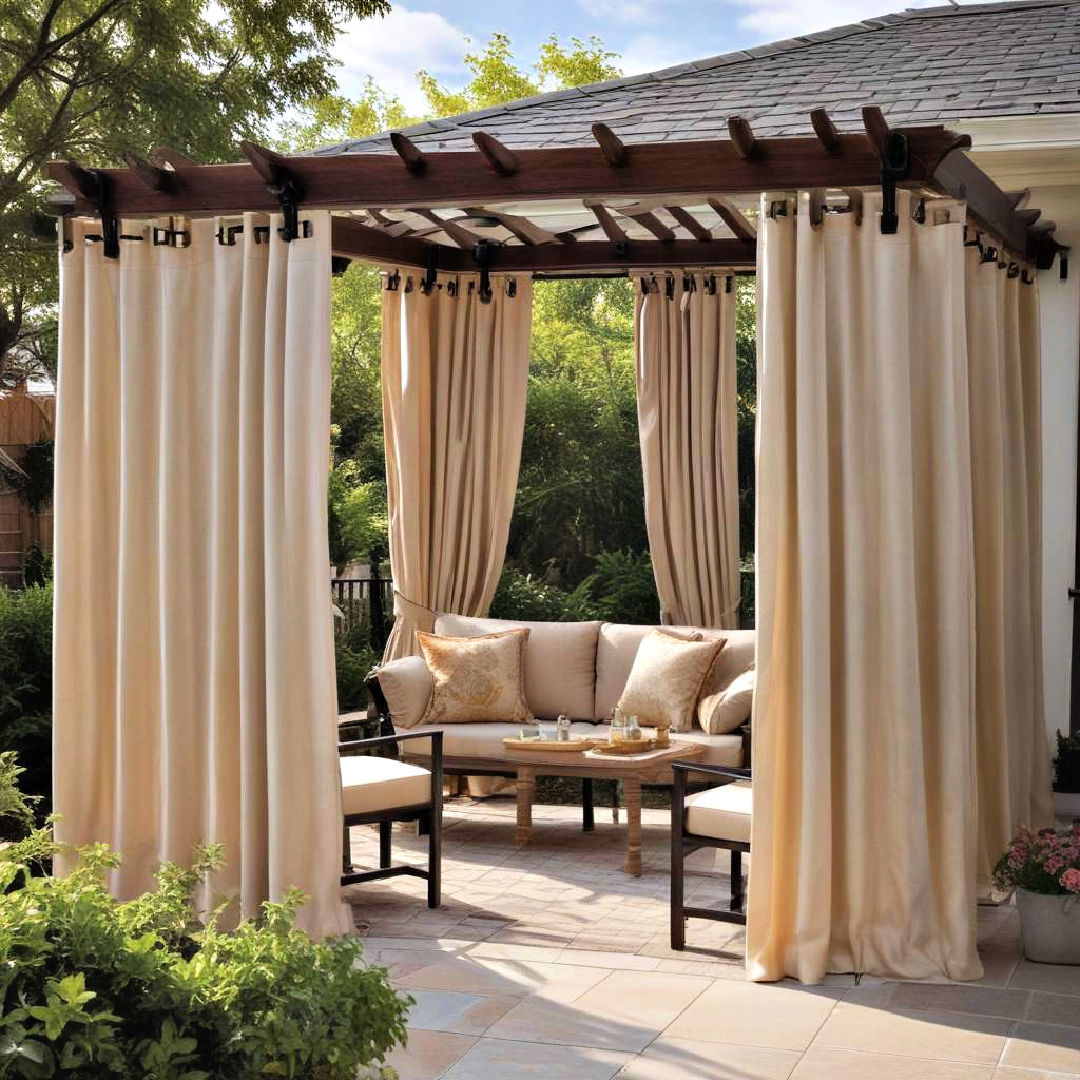 outdoor curtains