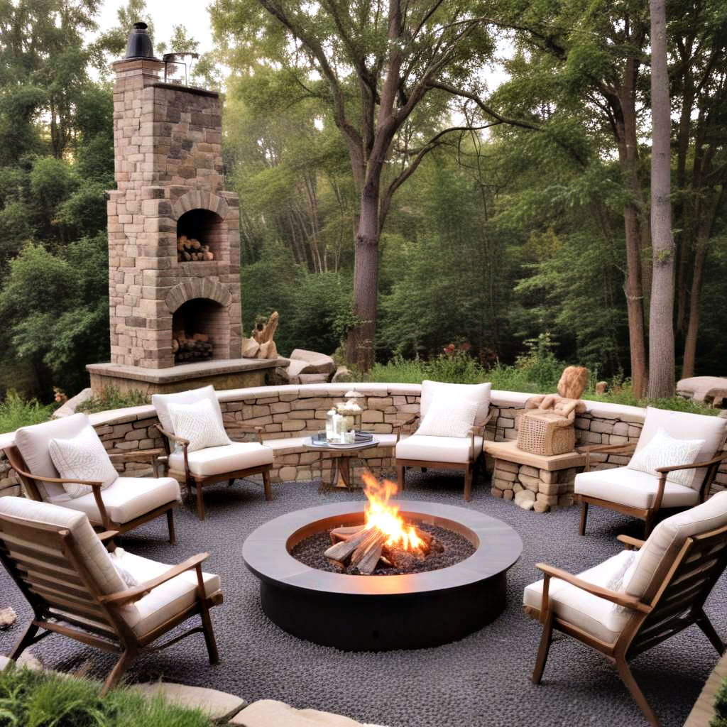 outdoor fire pit