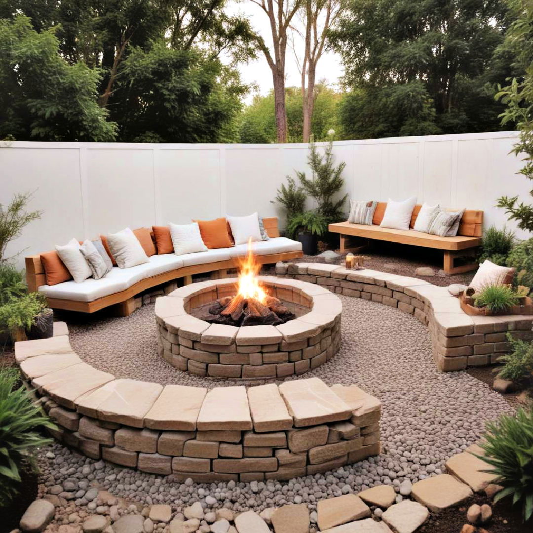 outdoor fire pit