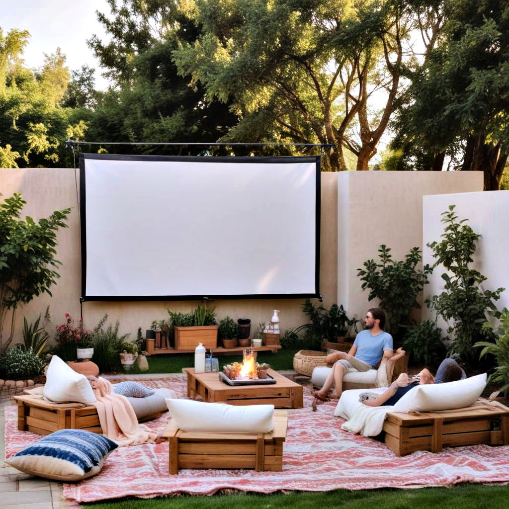 outdoor movie theater