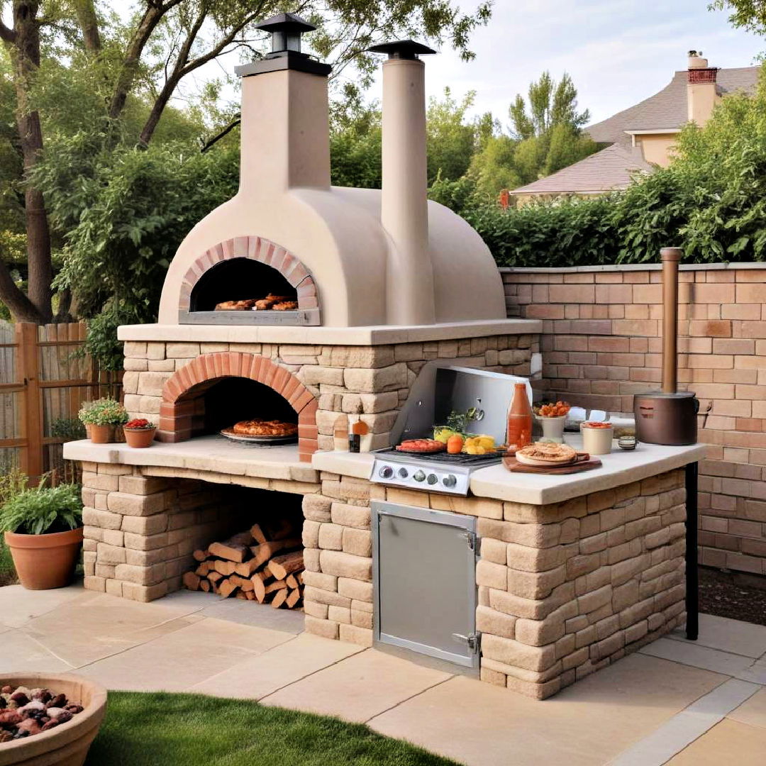 outdoor pizza oven