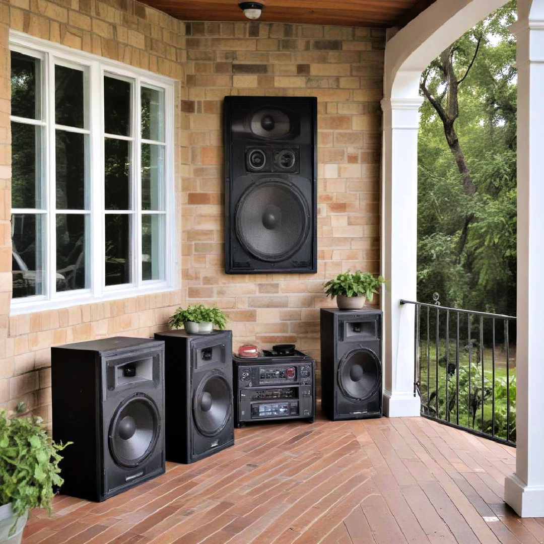 outdoor sound system