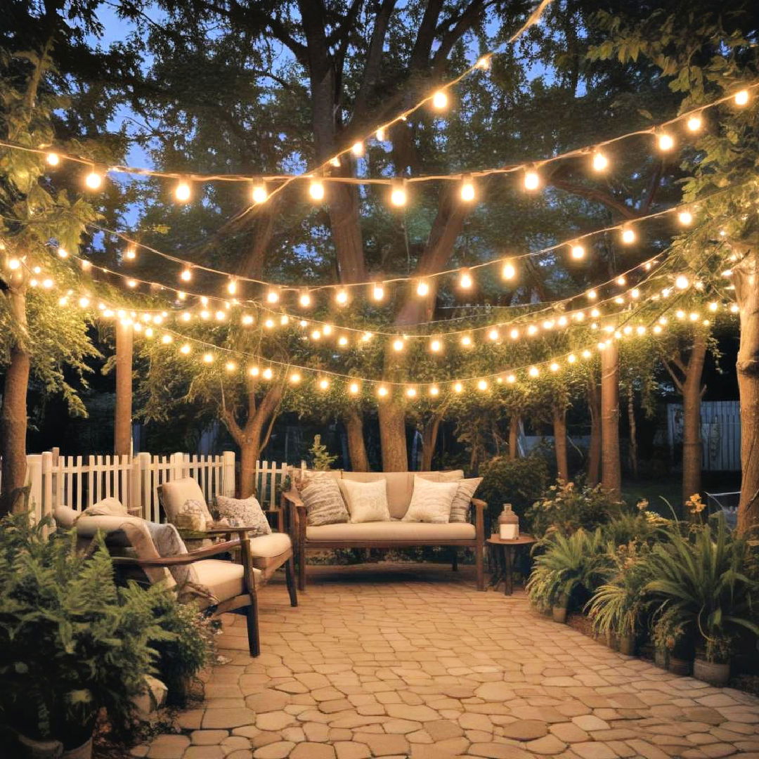 outdoor string lights