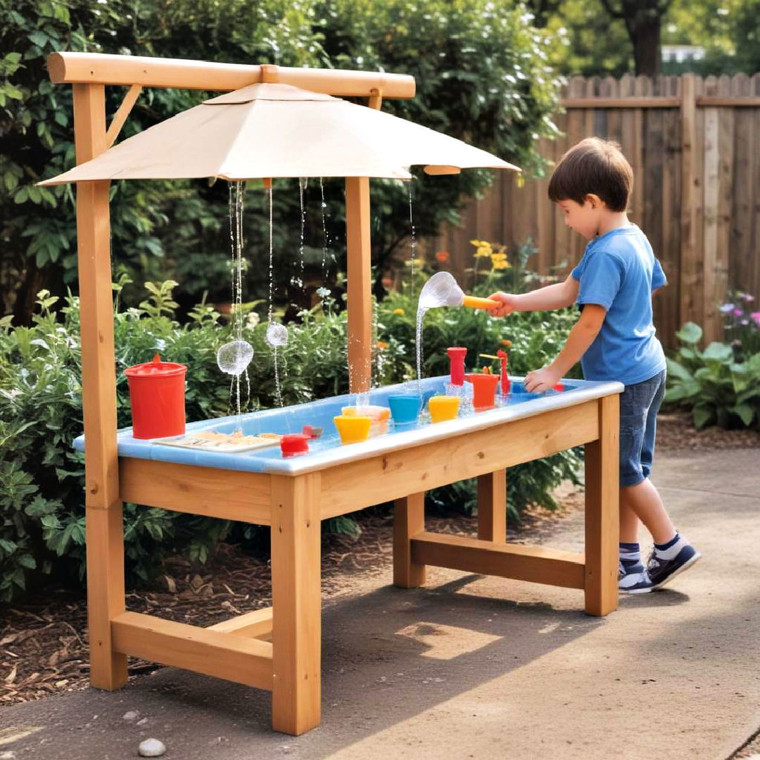 outdoor water tables