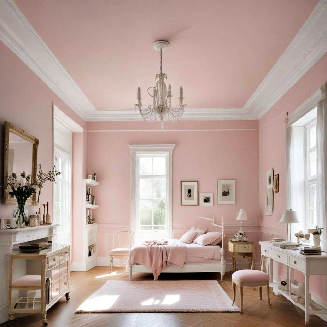 pale pink paint