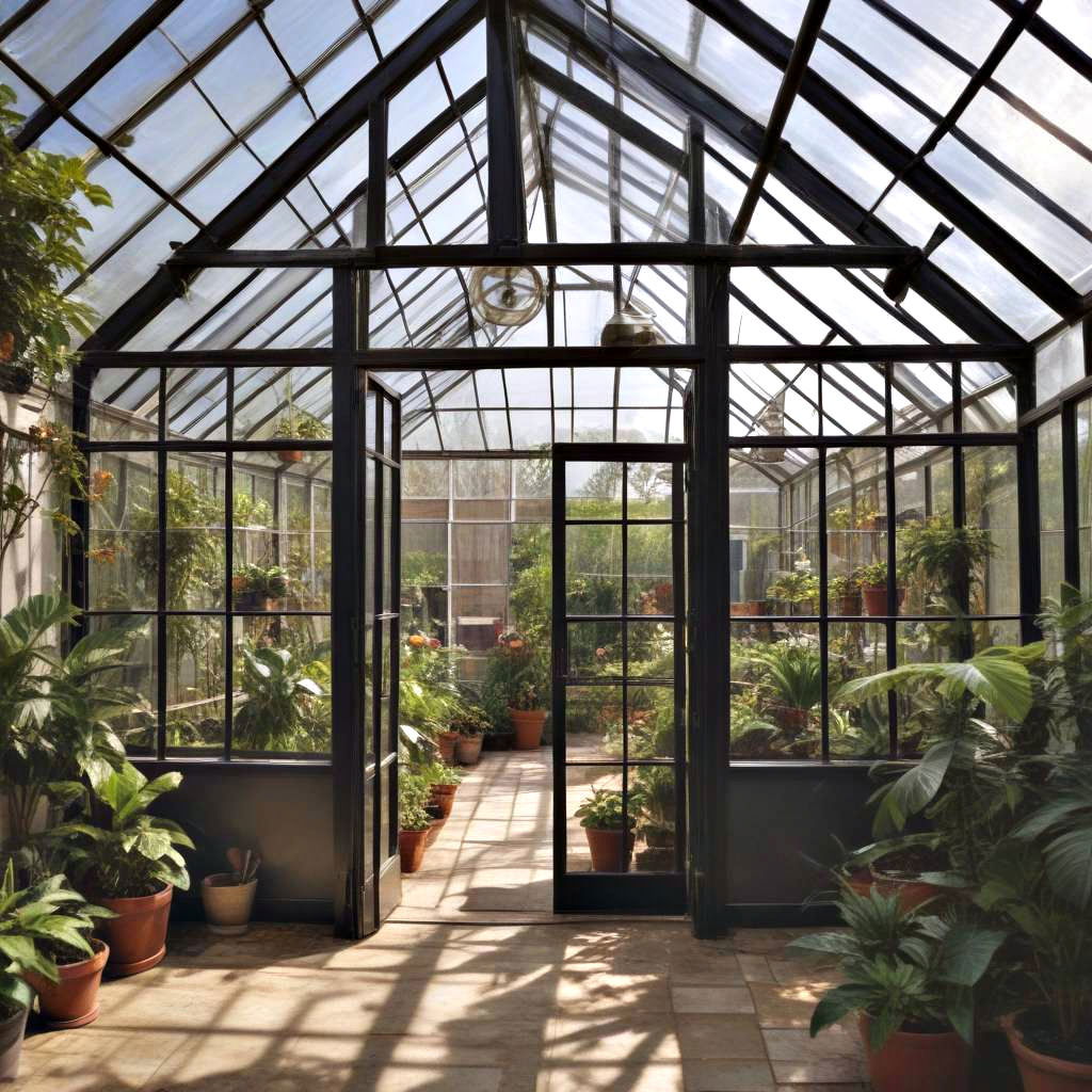 partitioned greenhouse