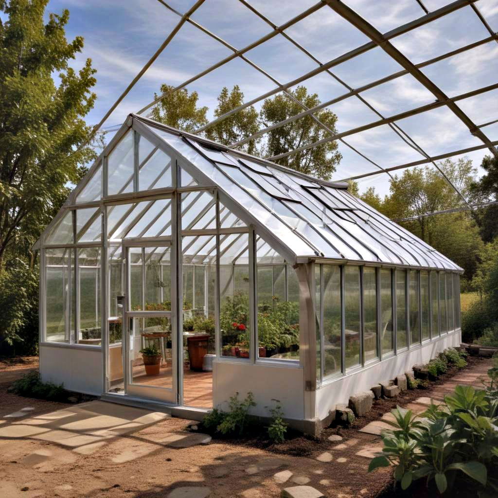 passive solar greenhouse