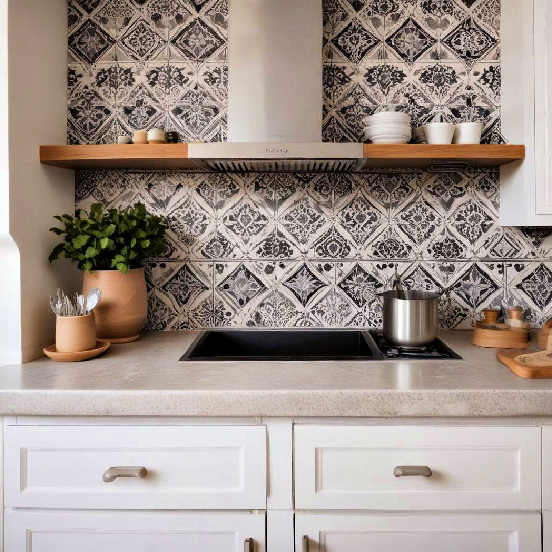 patterned cement tiles