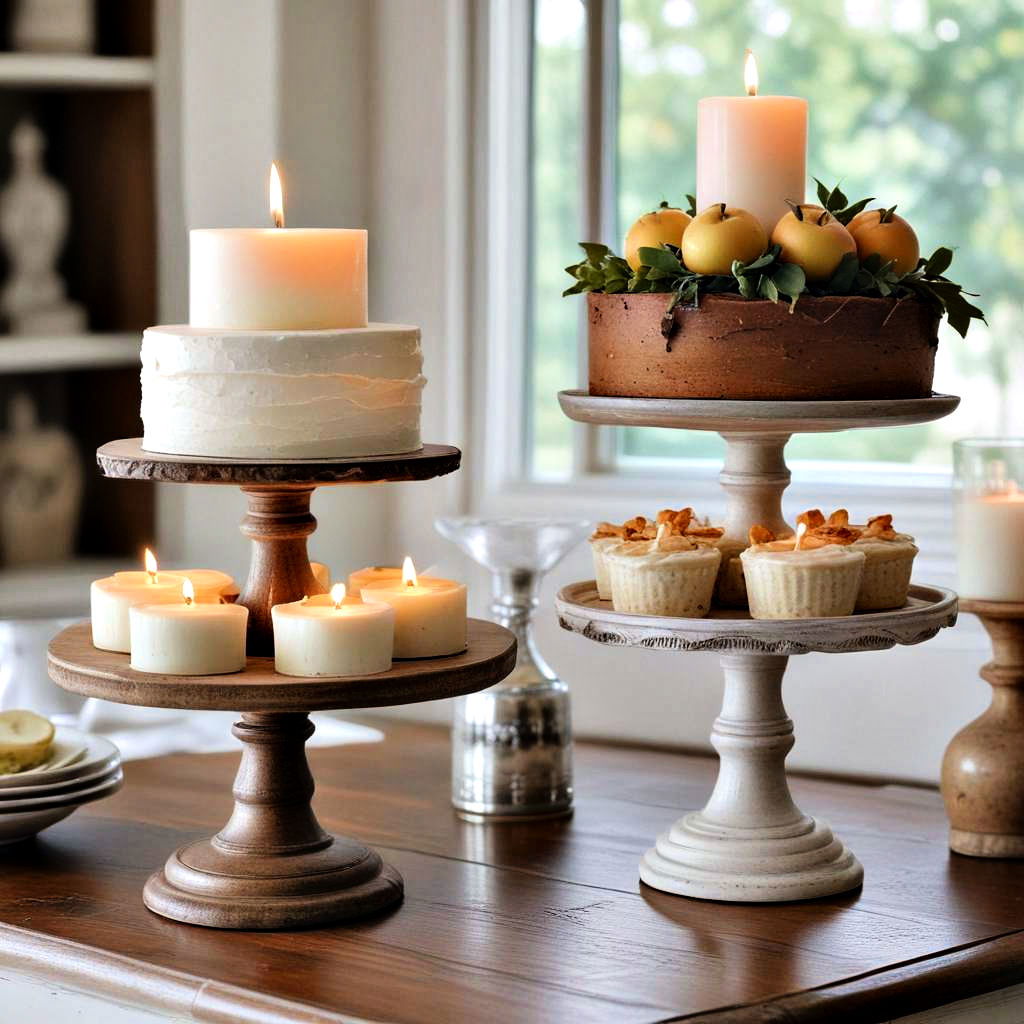 pedestal cake stands