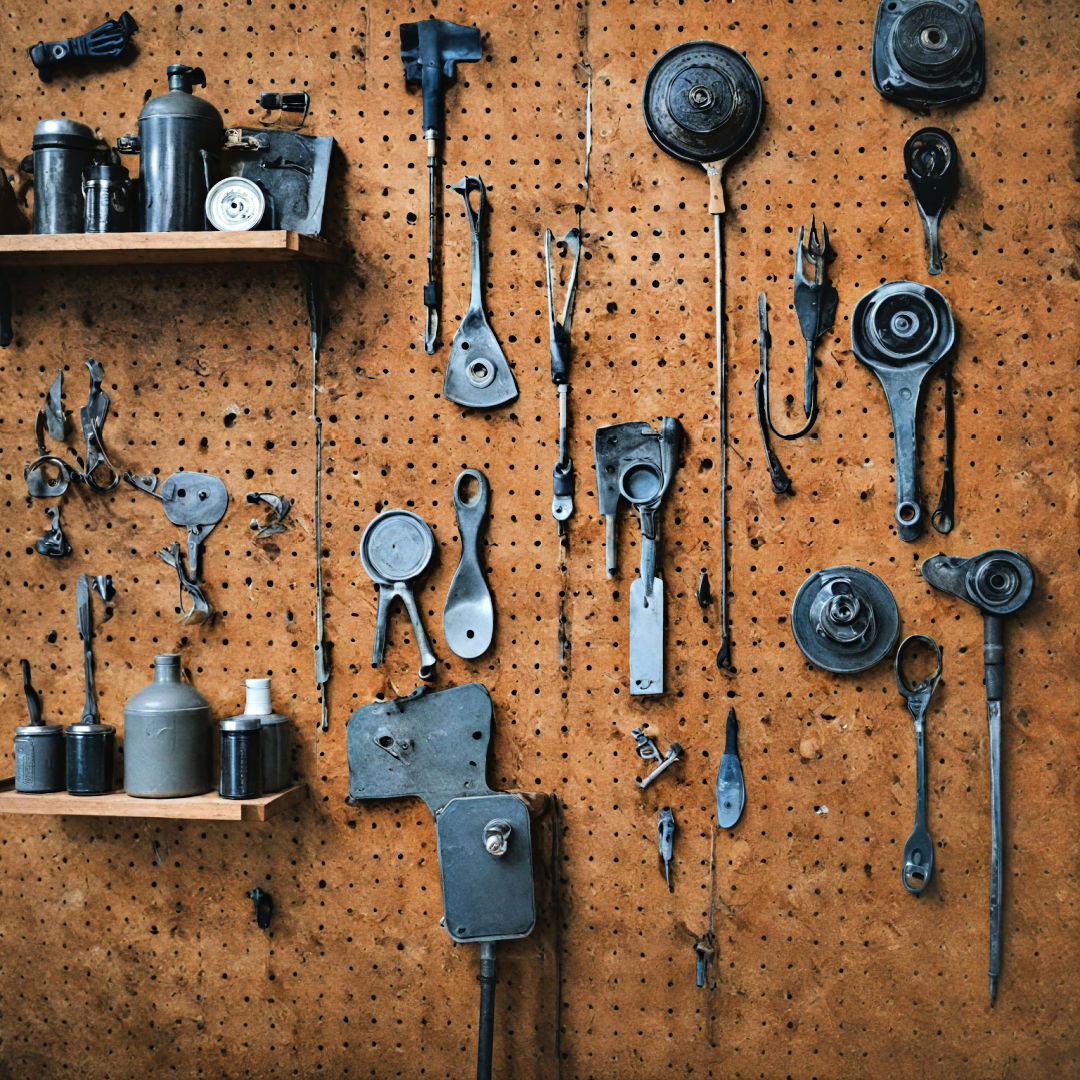 pegboard wall