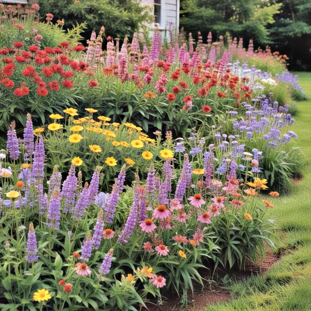 perennial border