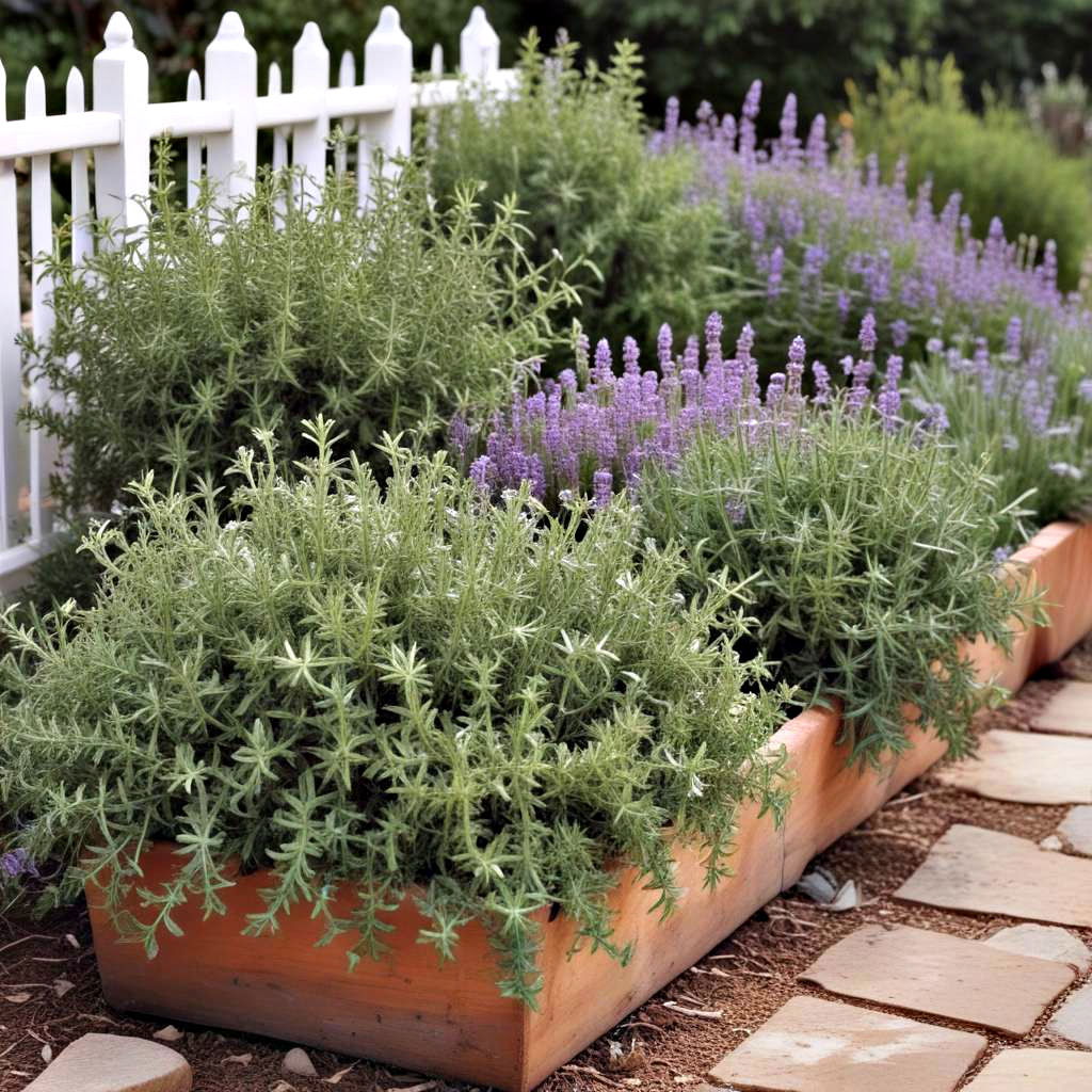 perennial herb garden