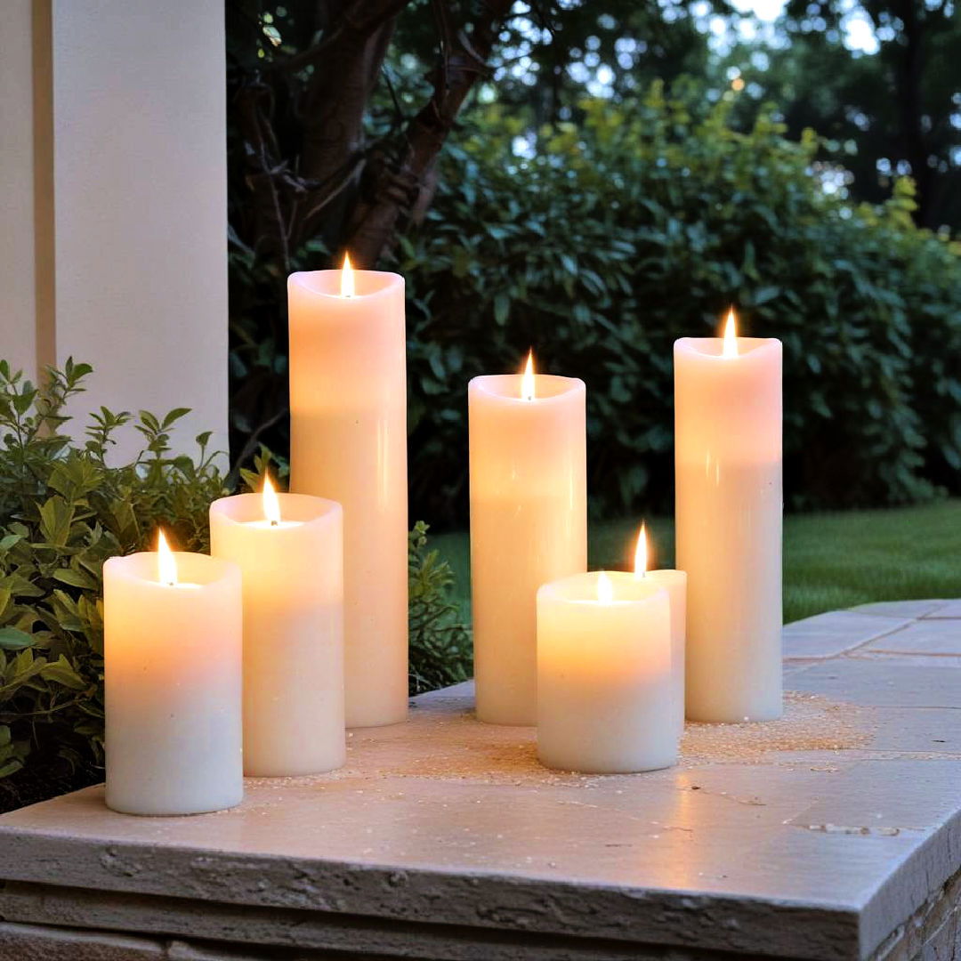 pillar candles